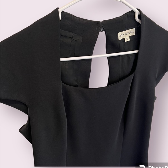 Ann Taylor Vintage Little Black Dress size 2 - Picture 2 of 6